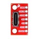 Module with a USB Type-C socket - vertical connector - SparkFun BOB-23055