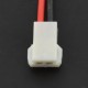 Straight 2-pin Molex 51005 plug, 2.54mm raster with wire