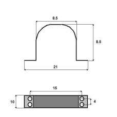 Motor Mount - 6mm