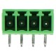 Mounting rail KF2EDGR-Y-3.5-4P, male, 4-pin, 3.5 mm pitch, angled, enclosed 
