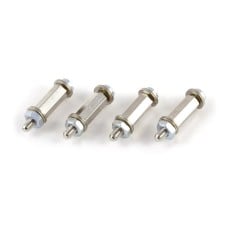 Mounting Kit Four Pack - metal spacers 10mm for Raspberry Pi + screws + pads - 4 pcs