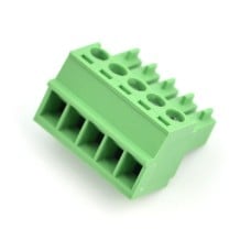 Moteriška tvirtinimo juosta, 5 kontaktų, 3.5 mm