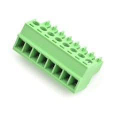 Female mounting strip, 8-pin, 3.5mm 