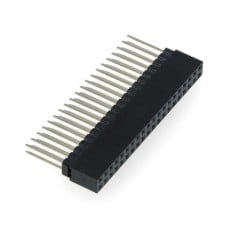 Shear socket 2x20 pins 2.54mm for Raspberry Pi 4B/3B+3B/3/B+ - long pins 12mm