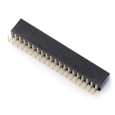 Trim socket 2x20 pins 2.54mm for Raspberry Pi - angled