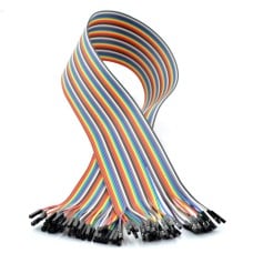 Jungiamieji laidai lizdas-lizdas 60cm - 40 vnt