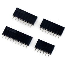 A set of shear connectors for Arduino Uno and Leonardo