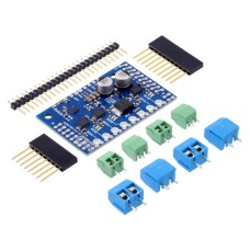 Motoron M3S256 - 3 channel motor controller - 48V/2A - shield for Arduino - kit for self-assembly - Pololu 5031