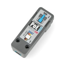 MQTT PoE – MQTT Ethernet ryšio modulis su PoE prievadu – W5500 – įrenginio išplėtimo modulis, skirtas M5Stack kūrimo moduliams