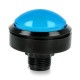 Push Button 6cm - blue