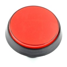 Mygtukas 6cm - raudonas (eko2 versija)