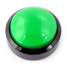 Push Button 6cm - green