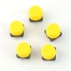 Tact Switch 12x12mm buttons set 50 pcs - colored caps + organizer