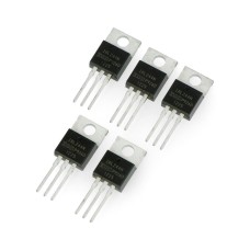 Tranzistorius N-MOSFET IRLZ44N - THT - 5 vnt