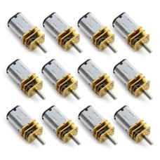 N20 mikrovariklio rinkinys su 9V pavarų dėže 60–2500 aps./min, – 12 vnt.