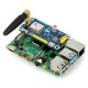 NB-IoT HAT, GSM SIM7020E, Raspberry Pi 4B/3B+/3B/2B/Zero priedėlis, Waveshare 15936