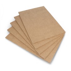 Raw HDF Board - 6mm - 210x297mm - 5pcs
