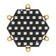Neo Hex - šešiakampė 37x RGB LED plokštė - WS2812 - M5Stack A045-B