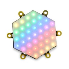 Neo Hex - šešiakampė 37x RGB LED plokštė - WS2812 - M5Stack A045-B