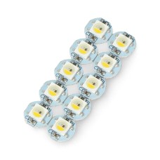 NeoPixel RGBW Mini Button PCB SK6812 LEDs 10 pcs, - Adafruit 4776