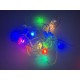 NeoPixel Star Shape Pixel Strand - 20x 5050 RGB LED strip in the shape of stars - digital, addressable - 5V - Adafruit 5982
