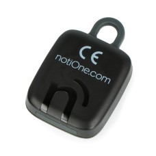 NotiOne GO - Bluetooth locator with a buzzer and a button - black