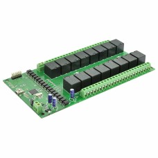Numato Lab - 16 kanalų relių modulis 24V 7A/240VAC + 10 GPIO - USB