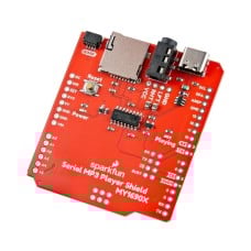 Nuoseklaus MP3 grotuvo skydas - MY1690X - skydas, skirtas Arduino - SparkFun DEV-28021