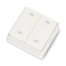 Remote control - dual-channel kinetic button - RF 2.4GHz for RTX modules - RTX RFR2K