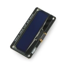 OLED 2.23" 128x32 px vienspalvis ekranas su STEMMA QT / Qwiic jungtimi, skirtas Raspberry Pi, Adafruit 4567