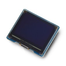 OLED ekranas 1.32 col, 128x96px – SPI/I2C – 16 pilkų atspalvių – juoda ir balta – Waveshare 24777