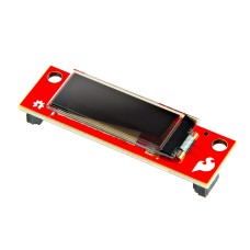 OLED ekranas mėlynas 0.91 colio 128x32 pikselių I2C - Qwiic - SparkFun LCD-24606