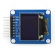 Graphical OLED color display 0.95'' (A) 96x64px SPI, angled connectors, Waveshare 10507