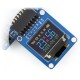 Graphical OLED color display 0.95'' (A) 96x64px SPI, angled connectors, Waveshare 10507