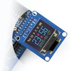 Graphical OLED color display 0.95'' (B) 96x64px SPI, straight connectors, Waveshare 10514