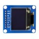 Graphical OLED color display 0.95'' (B) 96x64px SPI, straight connectors, Waveshare 10514
