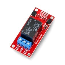 Omron vieno kanalo relės modulis - 5.5A/230VAC kontaktai - 3V ritė Qwiic I2C - SparkFun COM-15093