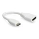 Originalus miniHDMI į HDMI adapteris, skirtas Raspberry Pi Zero/Zero 2 – 10 cm