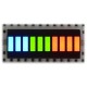 10 segmentų LED juostinis ekranas OSX10201-RGB1