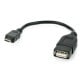 OTG Host microUSB - USB cable - 12cm