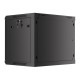 Hanging installation rack cabinet - 19'' 9U 600x450mm - black - Lanberg WF01-6409-10B