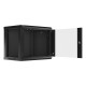 Hanging installation rack cabinet - 19'' 9U 600x450mm - black - Lanberg WF01-6409-10B