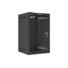 Hanging installation rack cabinet - 10'' 9U 280x310mm - black - Lanberg WF10-2309-10B