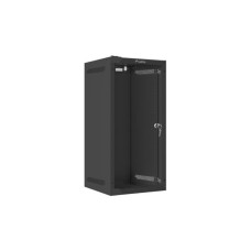 Wall-mounted rack cabinet - 10'' 12U 280x310mm - black - Lanberg WF10-2312-10B