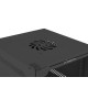 Wall-mounted rack cabinet - 10'' 12U 280x310mm - black - Lanberg WF10-2312-10B