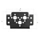 Pan/Tilt standard servo mount