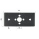 Pan/Tilt standard servo mount