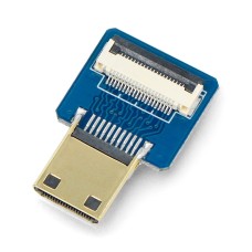 DIY miniHDMI adapter - straight - Waveshare 15027