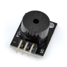 Passive buzzer module without a generator - black