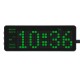 Pico-Clock-Green, a module with digital LED electronic clock, hat for Raspberry Pi Pico, Waveshare 19695